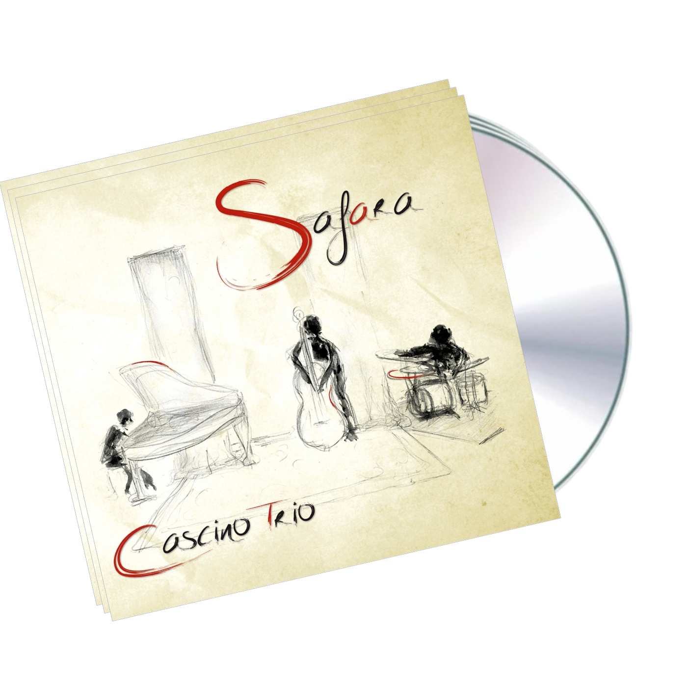 mockup de l'album Safara