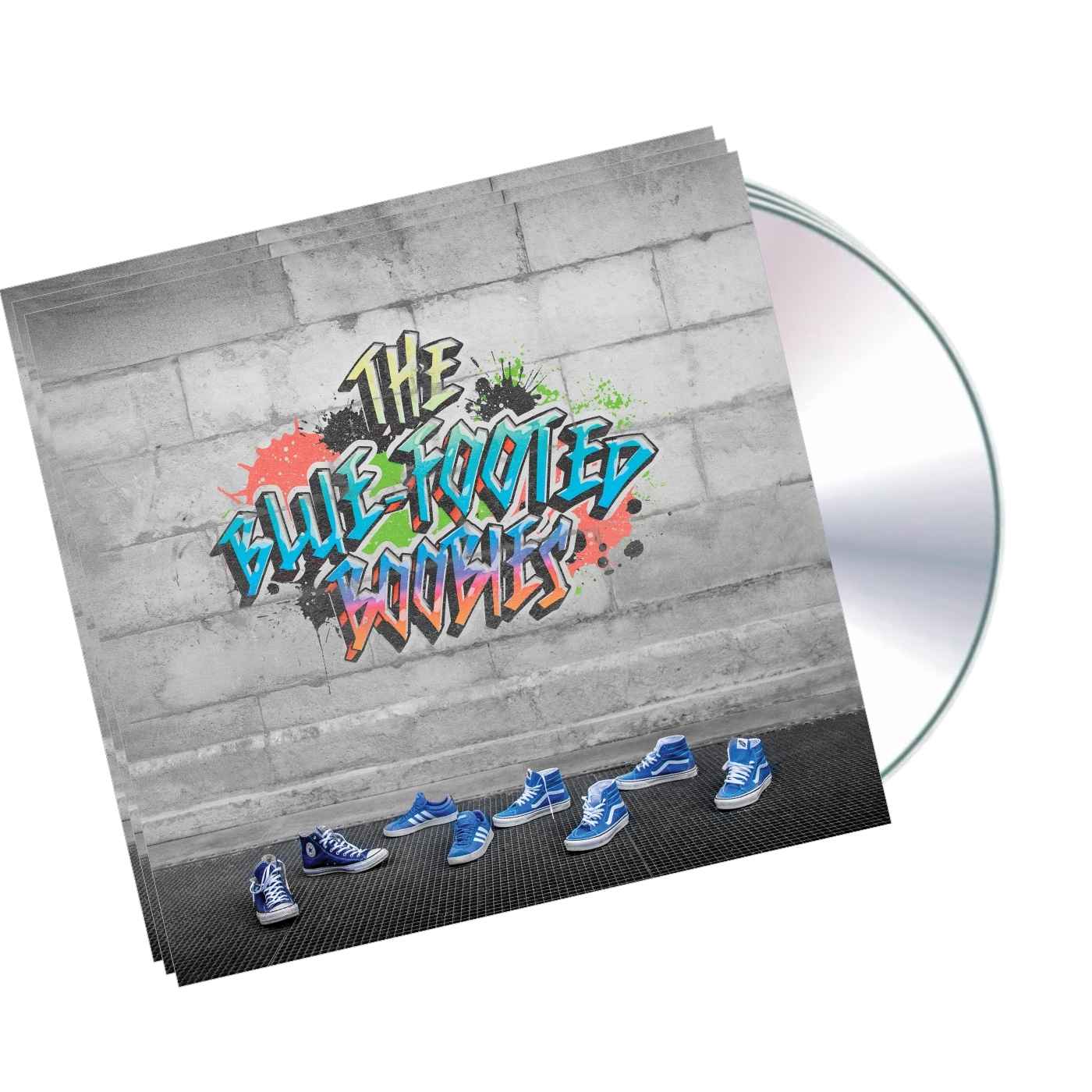 Mockup de l'album The Blue Footed Boobies