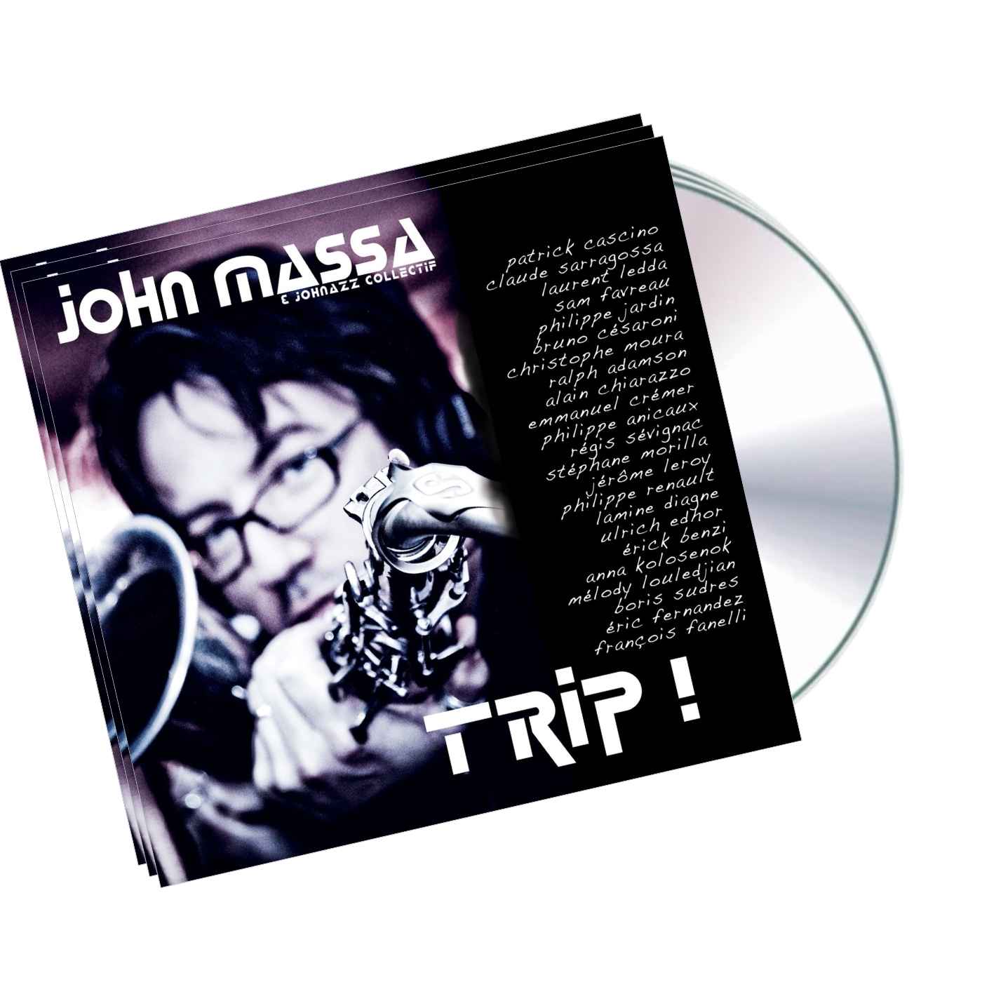 Mockup de l'album Trip